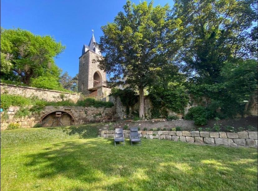 Apartment Am Pulverturm Quedlinburg Bagian luar foto