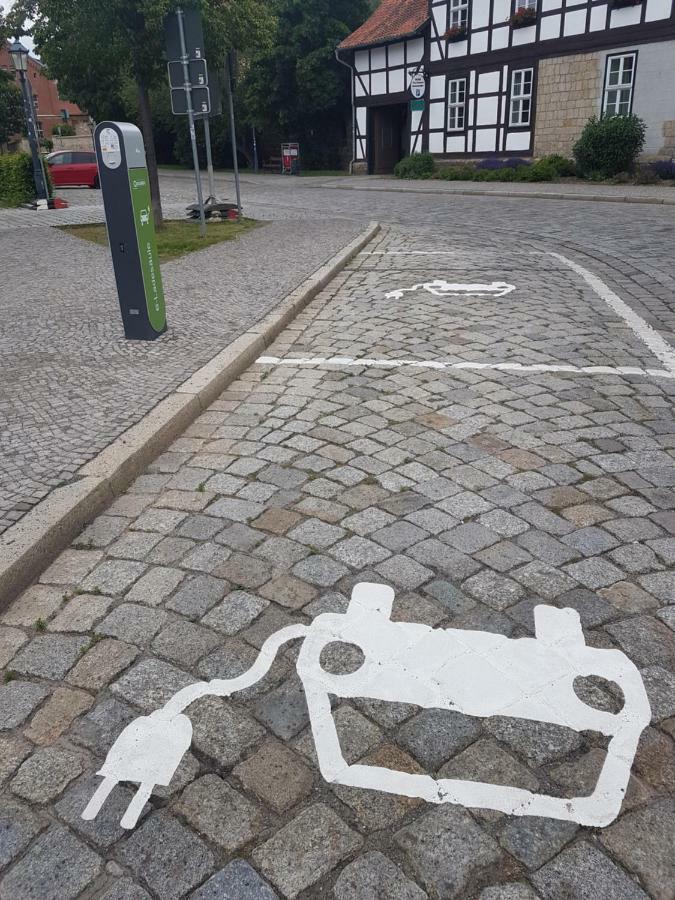 Apartment Am Pulverturm Quedlinburg Bagian luar foto